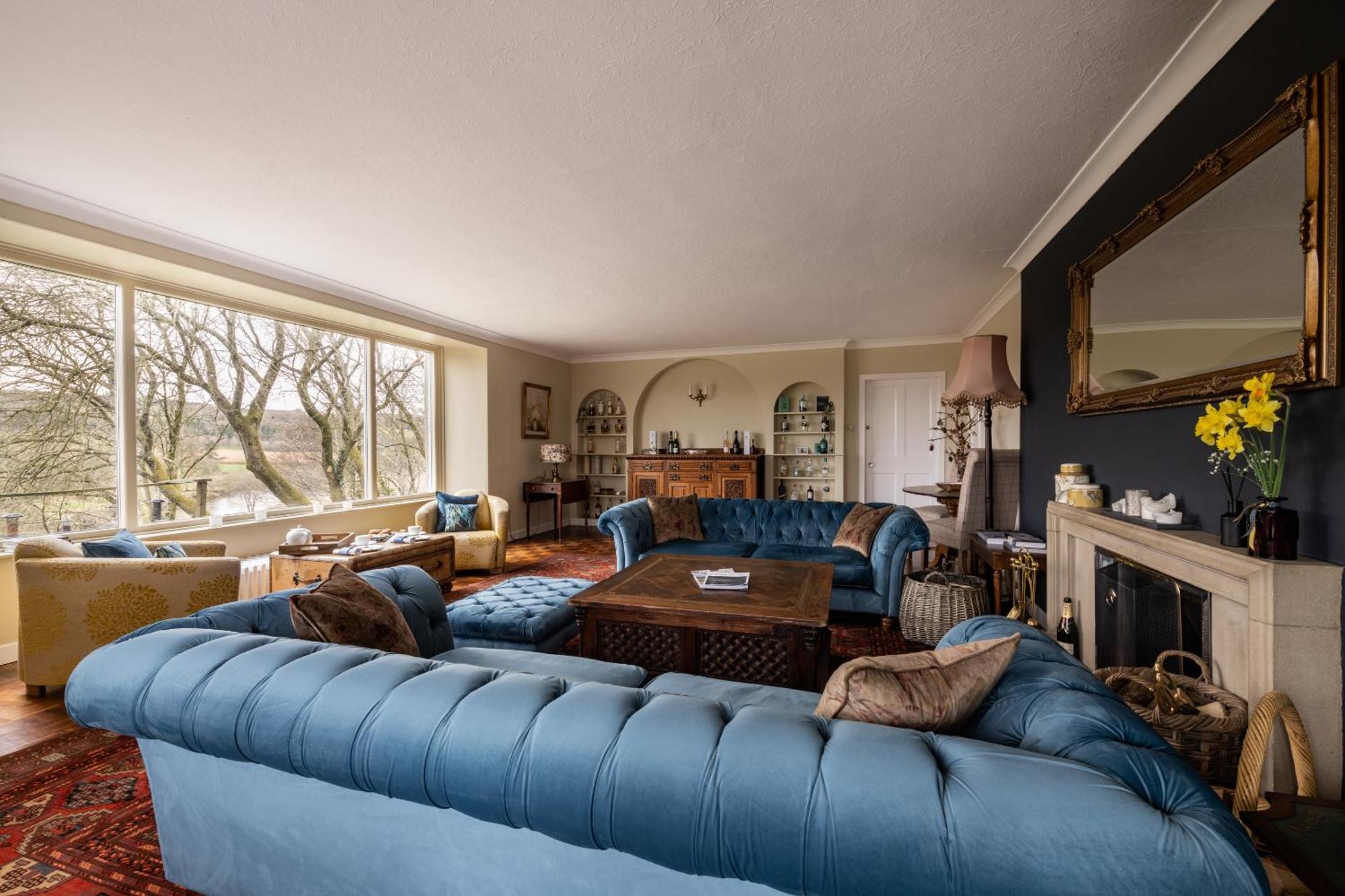 Bed and Breakfast Nithbank Country Estate 5 Star Gold Торнхилл Экстерьер фото